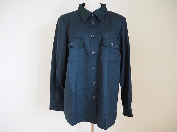 ディープな深緑にはまる!レリアンのシャツを買取しました