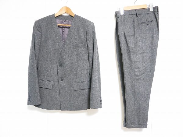 シンプルで格好良い!ヨシオクボのシングルスーツを買取しました