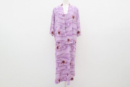 華やぐ紫に見とれる｜詩仙堂のセットアップを買取しました