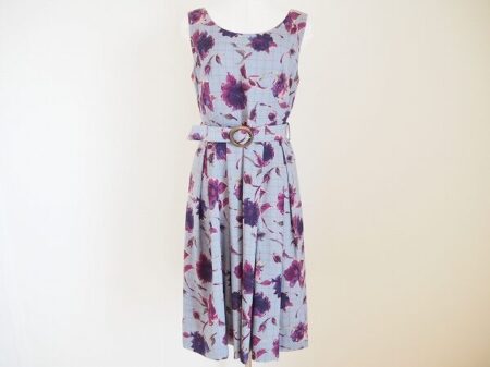 水色と紫のマッチ具合が最高 マッセメンシュのワンピースを買取しました