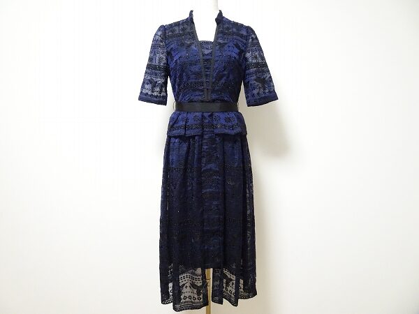 刺繍×レースにときめく ロキトのワンピースを買取しました