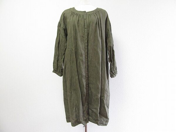 こなれたカーキが嬉しい ネストローブのワンピースを買取しました