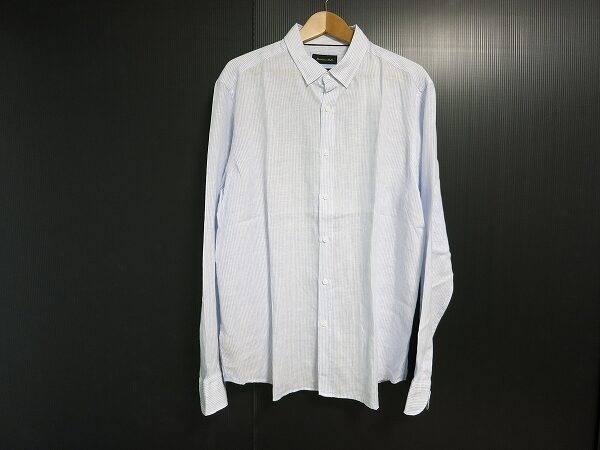 麻なのに締まった感じがナイス マッシモドゥッティのシャツを買取しました