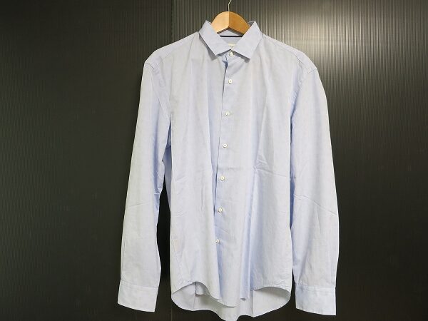 清々しさがある ホッジミラノの長袖シャツを買取しました