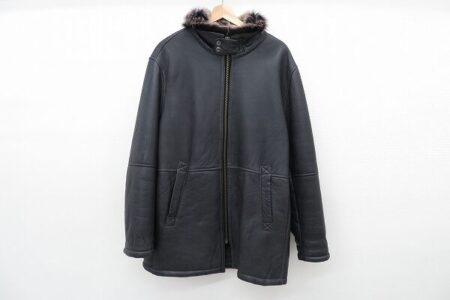 紳士カジュアルに決まる！ウインドアーマー  ムートン ジャケットを買取しました