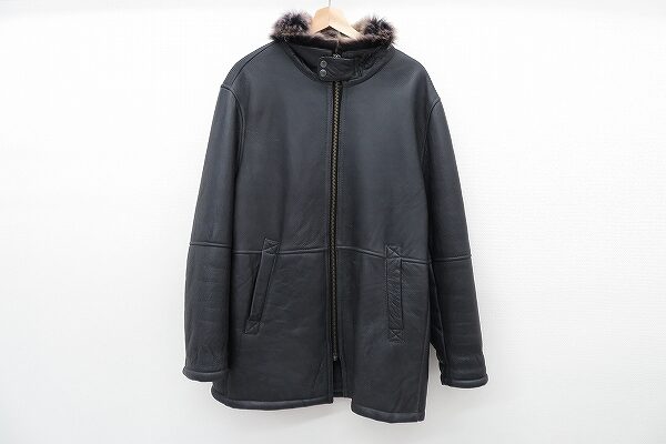 紳士カジュアルに決まる!ウインドアーマー ムートン ジャケットを買取しました