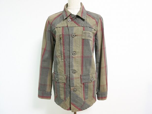 カーキ×グレーの組み合わせが渋い ヒステリックのジャケットを買取しました