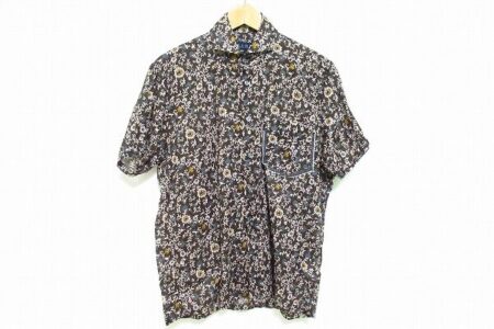 ブラウン×花柄が新鮮 プライドの半袖のシャツを買取しました