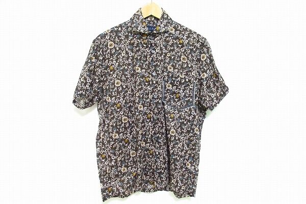 ブラウン×花柄が新鮮 プライドの半袖のシャツを買取しました