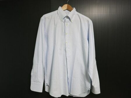 柔らかいストライプが嬉しい ダノリスのワイシャツを買取しました