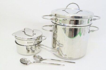 飾るだけでおしゃれになる ヴェーエムエフの片手鍋 両手鍋セットを買取しました