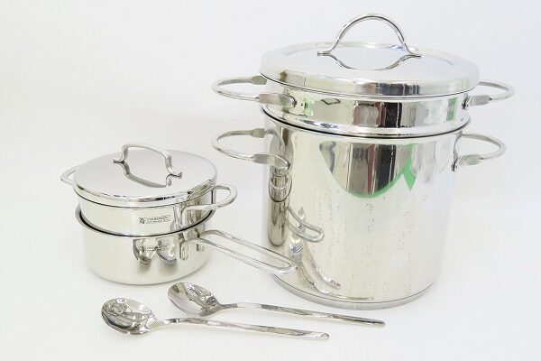 飾るだけでおしゃれになる ヴェーエムエフの片手鍋 両手鍋セットを買取しました