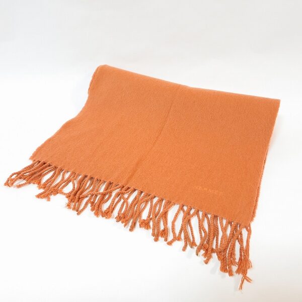 エルメスらしいオレンジがポイント!カシミヤストールを買取しました