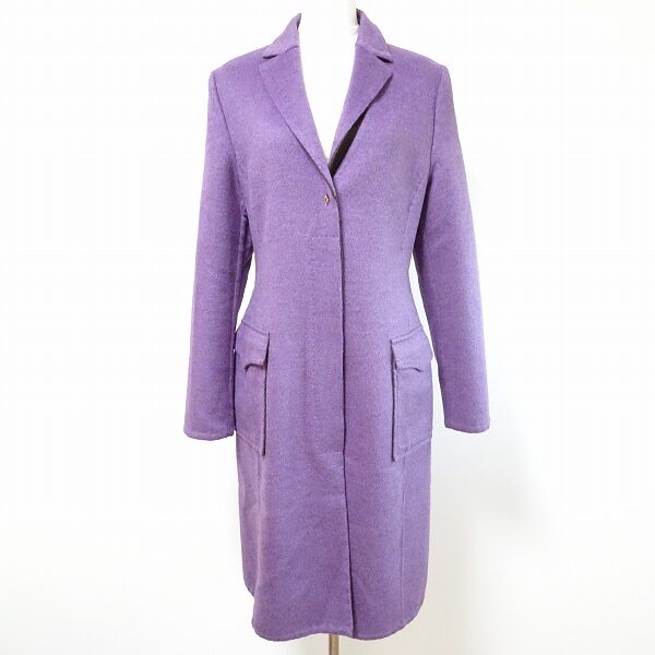 メルヘンチックな紫が可愛い バラタインのコートを買取しました