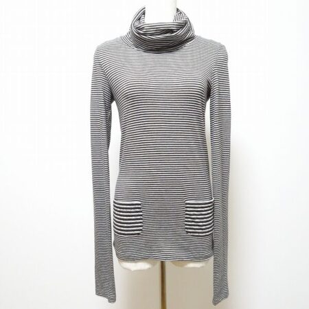 細いボーダーが上品なシャネルのカットソーを買取しました