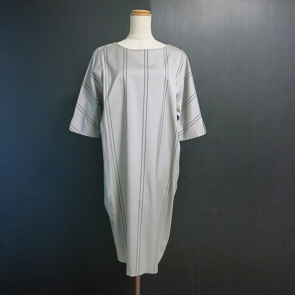 バランスの良いストライプに引き込まれる ファビアナフィリッピのワンピースを買取しました