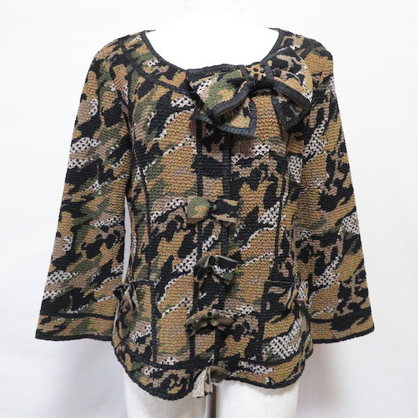 迷彩柄のようなアクティブさが素敵なノコオーノのジャケットを買取しました