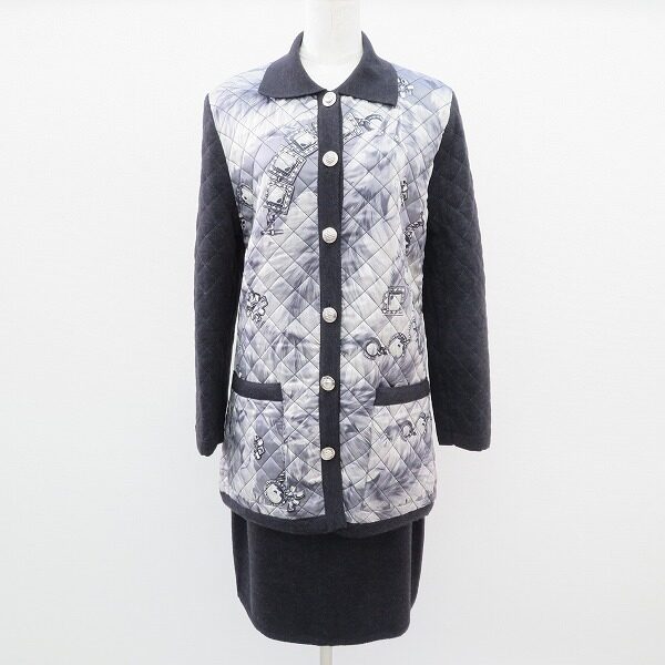 背伸びせず着られるキルティング素材｜セリーヌのセットアップを買取しました