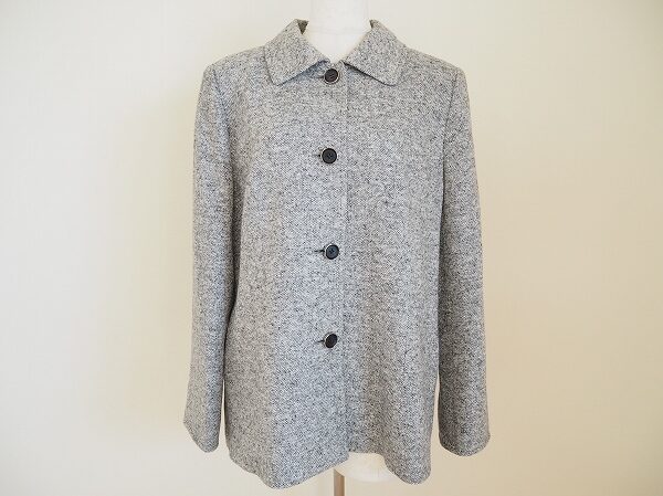 シンプルで上品なレリアンのツイードジャケットを買取させて頂きました