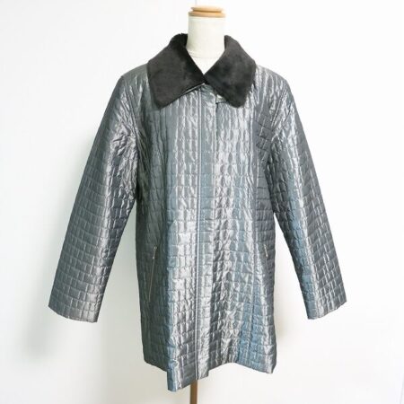 輝かしさ満点なレリアンのキルティングコートを買取しました