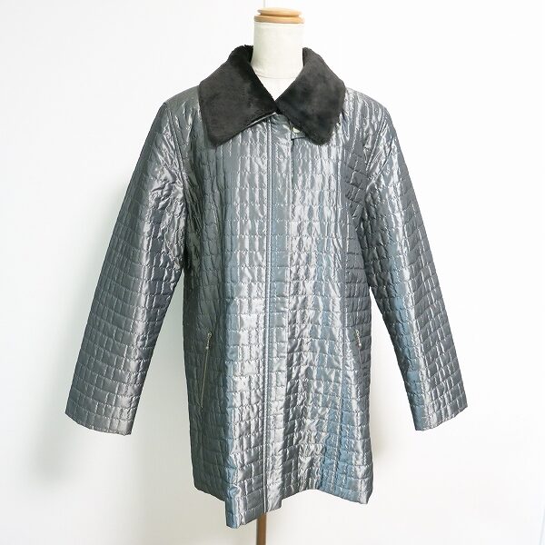 輝かしさ満点なレリアンのキルティングコートを買取しました