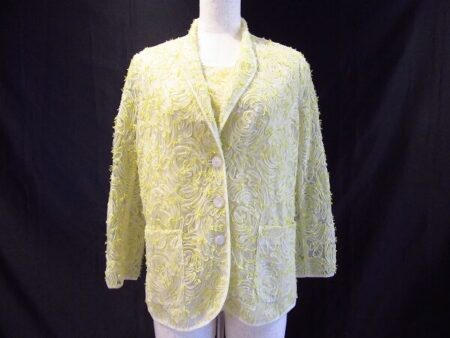 麻素材で程よくナチュラルに ミラショーンのアンサンブルを買取しました