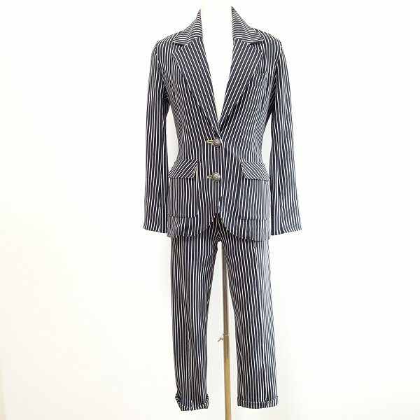ポップなストライプがレア レジーナロマンティコのパンツスーツを買取しました