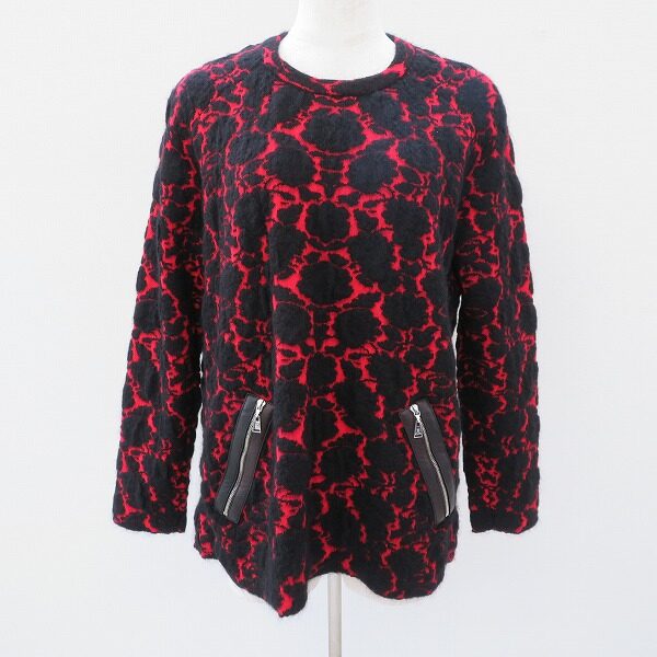 味のある柄に吸い込まれる ルイヴィトンのニットを買取しました