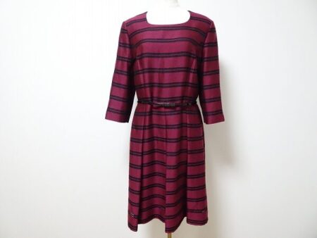 大人カジュアルなボーダーワンピを買取！レリアン