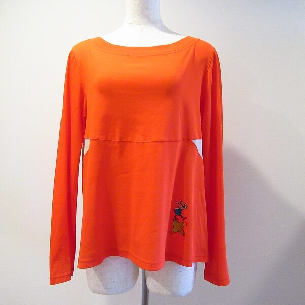 大胆オレンジで好印象に アルベロベロのカットソーを買取しました