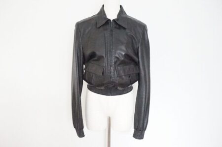 襟がありよりカッコよさを出せる グッチのラムレザージャケットを買取しました