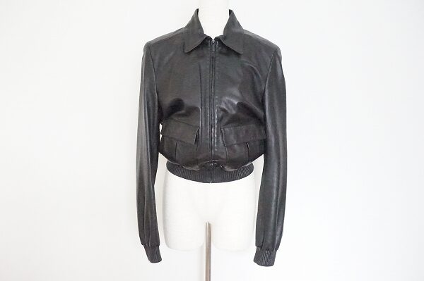 襟がありよりカッコよさを出せる グッチのラムレザージャケットを買取しました