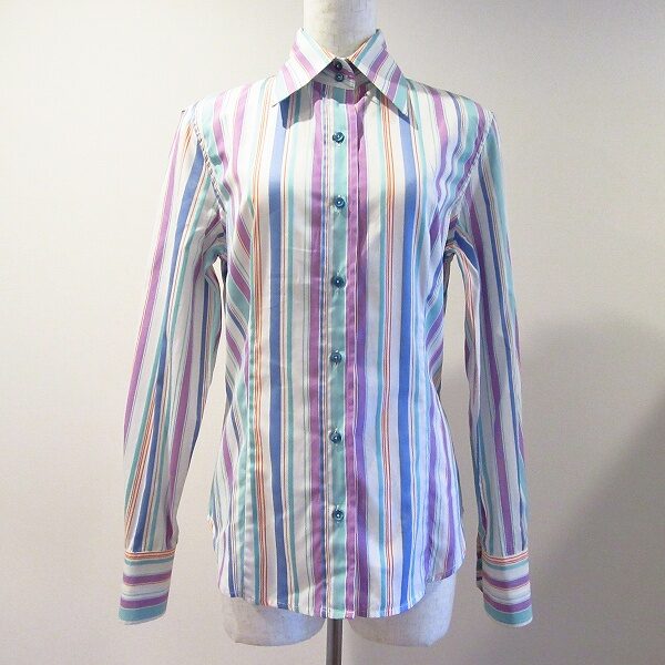 爽やかでまとまったストライプにほっこり エトロのシャツを買取しました