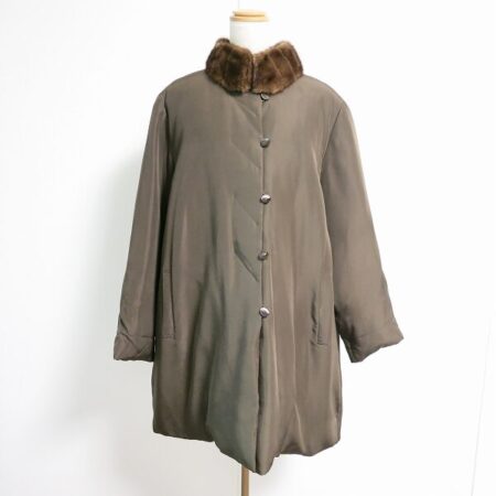 ミンクファーが温かみを与えてくれる レリアンのコートを買取しました