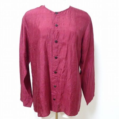 ふんわりボルドーが上品 ヨーガンレールのブラウスを買取しました