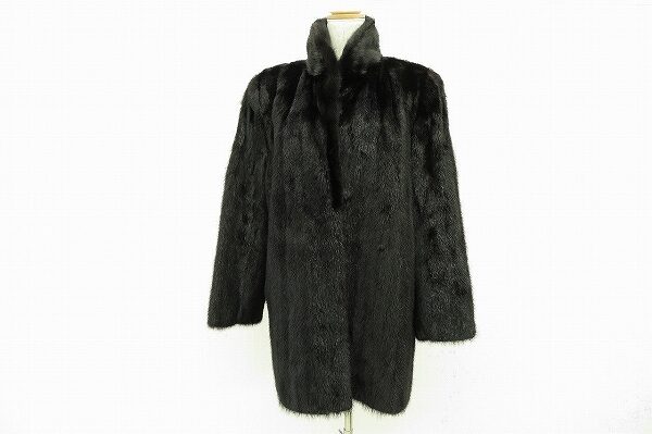 上質×スタイリッシュ！サガミンクのコートを買取しました