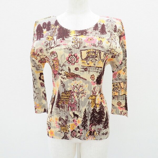 見ているだけで楽しい！プリーツプリーズ ナタリーレテ カットソーを買取しました