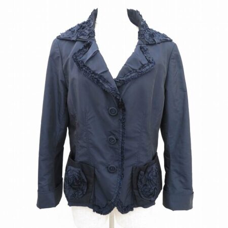 サテンでエレガントさアップ！ユキコハナイのジャケットを買取しました