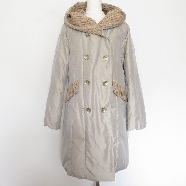 ゆるりと着られて上品さもある ユマコシノのコートを買取しました