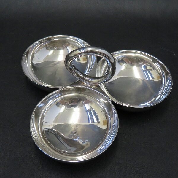 眩しいほどの輝きを感じる クリストフルの小物入れを買取しました