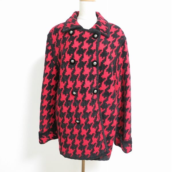 品位の高い千鳥柄 クリスチャンディオールのコートを買取しました