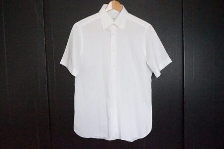 温和な雰囲気を感じられる エルメネジルドゼニアの半袖シャツを買取しました