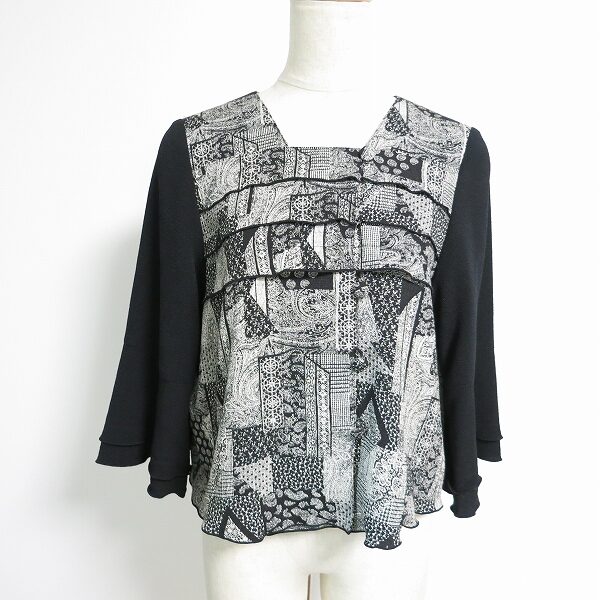 シックなフリルが素敵な詩仙堂のトップスを買取しました