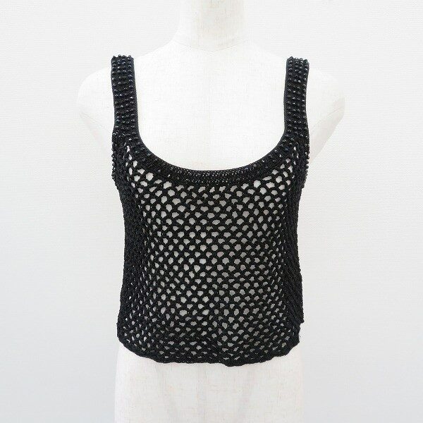 可愛くも上品に決まる シャネルのタンクトップを買取しました