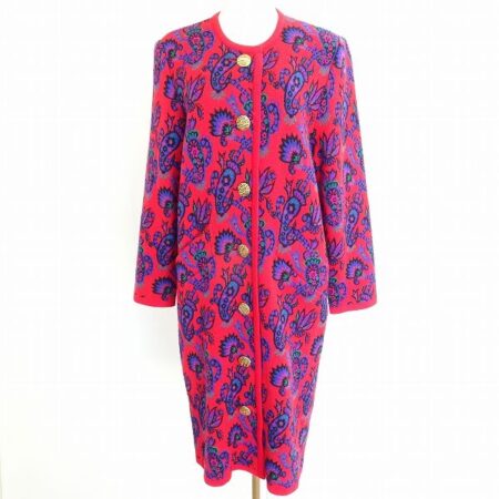 パッと明るい イヴサンローランのコートを買取しました