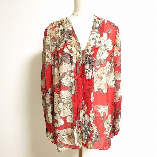 映える花柄がポイント レナランゲのシャツを買取しました