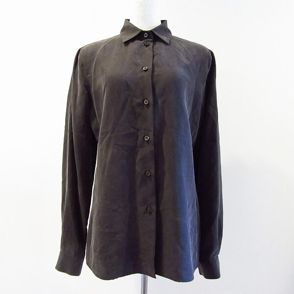 レアなこげ茶がシックなジョルジオアルマーニのシャツを買取しました