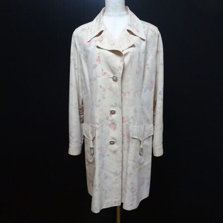 さりげなく感じるバラ柄 インポートロッサのコートを買取しました