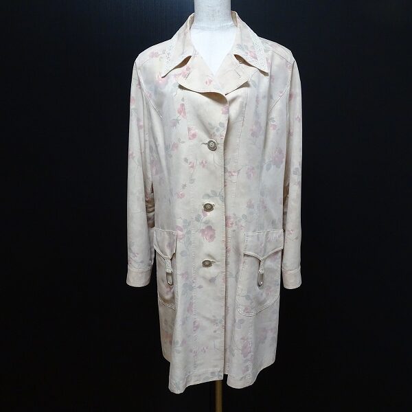 さりげなく感じるバラ柄 インポートロッサのコートを買取しました