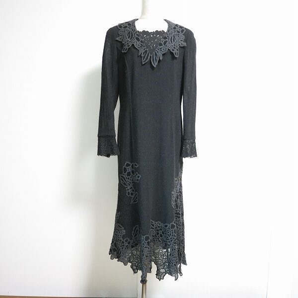 首元のレースが程よく華やか インポートロッサのワンピースを買取しました